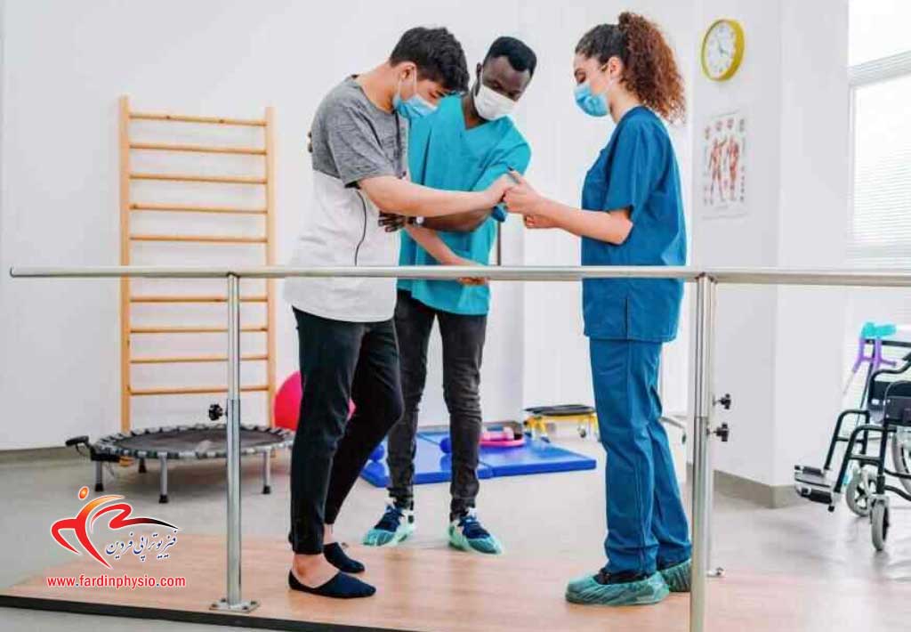 کادر متخصص در فیزیوتراپی فردین